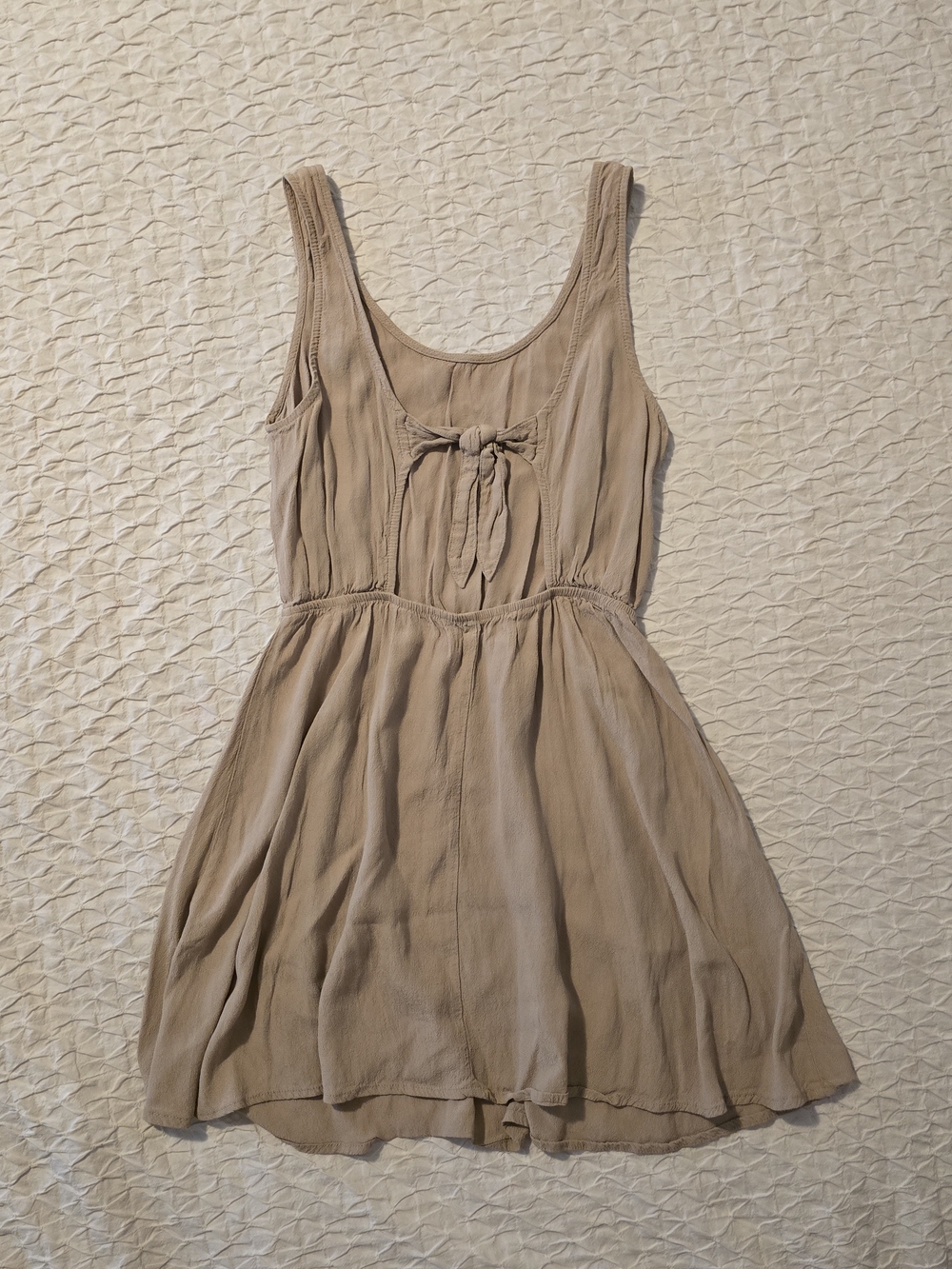 Forever 21 Beige Sleeveless Scoop Dress - Picture 2 of 4